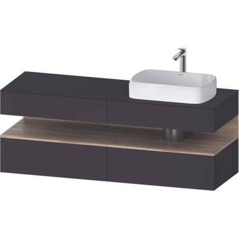 Duravit Collection One Konsolenwaschtischunterbau, 2 Auszüge, 2 (1/2)