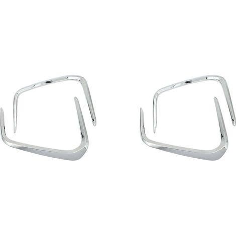 4x Enjoliveurs de feux antibrouillard avant pour Toyota Corolla E210 Prestige Altis 2019-2020, argent brillant (1/5)