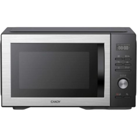 Candy CMCA29EDLB/ST Mikrowelle mit Grill Edelstahl Schwarz 29L