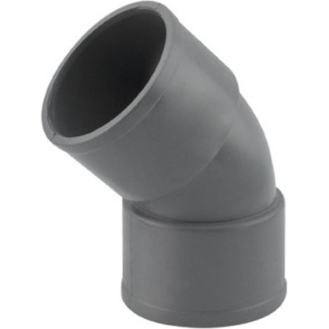 Gomito in PVC HH 45º - 40mm, IBIDE