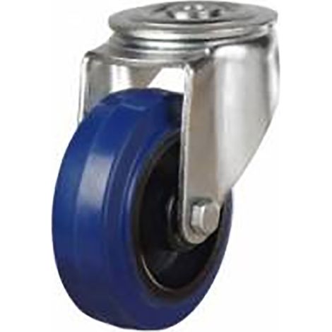 Roulettes industrielles Pivotante RS PRO, Diam 100mm, 180kg ( Prix pour 1 )