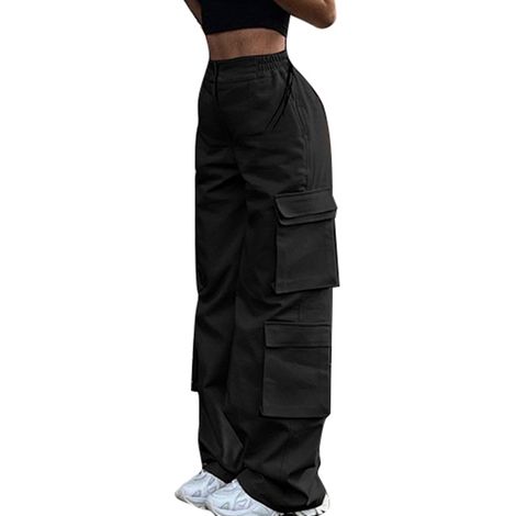 Pantalon Cargo - Taille L - Coupe Large avec Poches Multiples - Pour Usage Urbain et Loisirs - 1 Pièce (1/5)