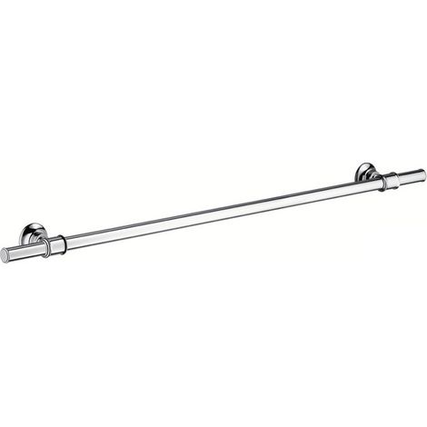 Porte-serviettes 800 mm nickel brossé