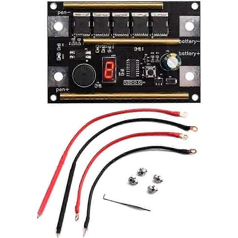Machine à souder par points AURA 18650 Lithium Battery Spot Welding Machine Pen Control Card Touch Welding Machine 12V DIY 9 (1/5)