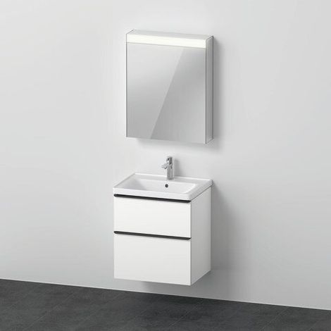 DURAVIT DE0145R18180000 Meuble-lavabo avec WTU et armoire miroir D