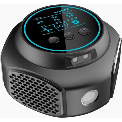 Répulsif Ultrasons Amélioré, 360° Électronique pour Rongeurs et Parasites, Stroboscopique
