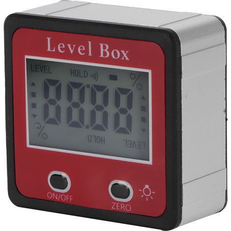 Niveau numérique LCD, inclinomètre, rapporteur d'angle portable avec aimant (1/5)