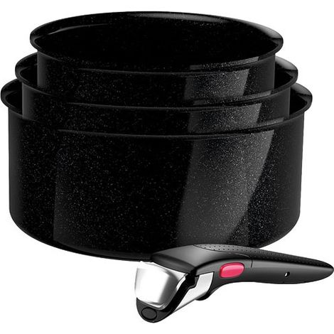 Série de 3 casseroles + poignée ingenio - Tefal - L2709002 (1/2)