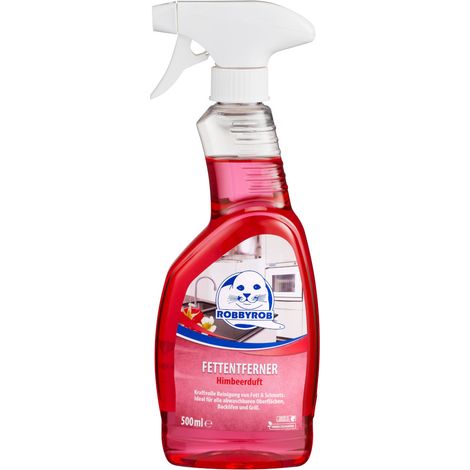 Robbyrob Fettentferner für Backofen und Grill 500 ml Himbeere