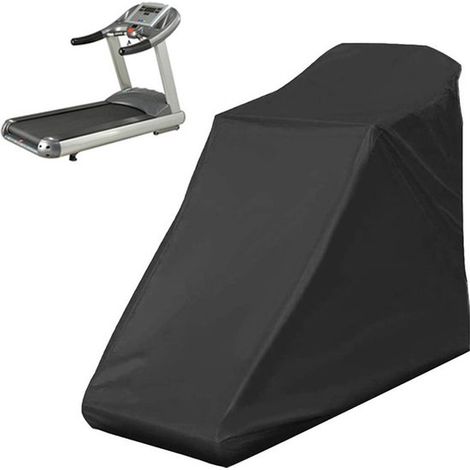 Housse de tapis de course étanche - 168 x 75 x 135 cm - noir - Housse de tapis de course pliable - Entraînement - Salle de sport - Protection contre (1/5)