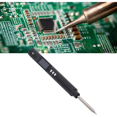 PD3.0 65W Smart-Lötkolben, CNC-Metallgehäuse, Open-Source-Programmierung, kompatibel mit T12, TS101 und PINE64 (1/5)