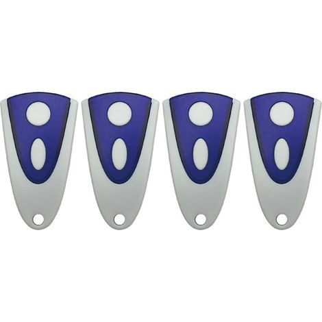 Lot de 4 Émetteur Porte de Garage 433,92MHz Compatible avec Novoferm Novotron 502 MAX43-2 Novotron 512 MIX43-2 pour Novotron 522 Novoferm MNHS433-2 (1/5)