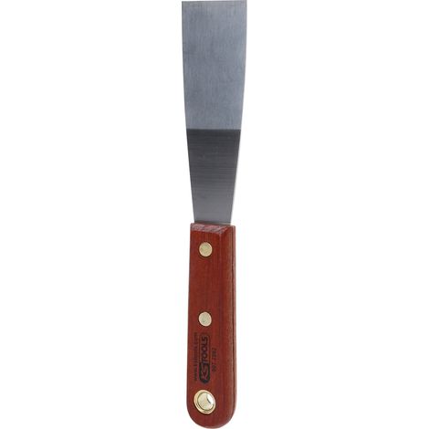KS Tools EDELSTAHL Spachtel, 38mm, mit Holzgriff
