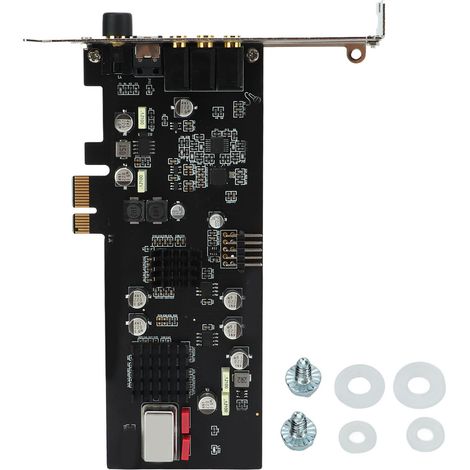 Carte son 24 bits 96 Khz décodeur Coaxial optique Audio pour les jeux de diffusion en direct (1/5)
