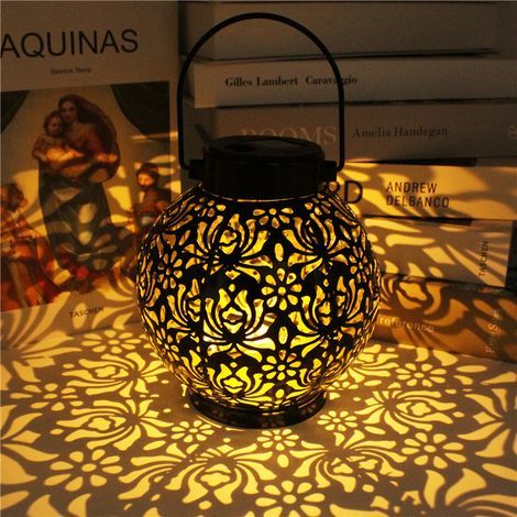 Solarlaterne, LED-Außenlaterne, wasserdicht IP55, wiederaufladbar
