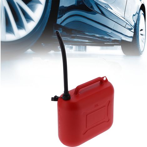 Bidon d'huile portable rouge de 20 L en plastique ABS (1/5)