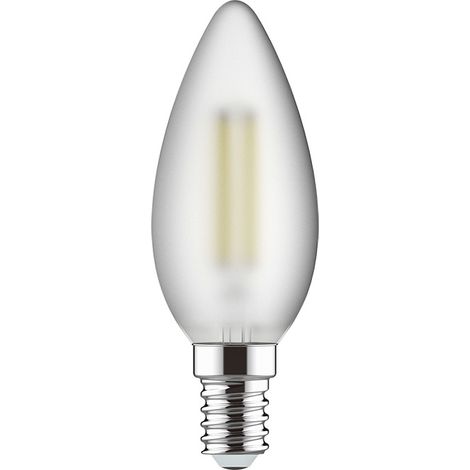 Glühbirne e14 (slim) Kerze value classic led 4w 2700k 400lm matt-a++