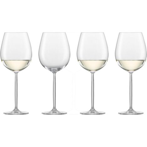 Lumarko MUSE Conjunto de 4 Copas de Vino Blanco Transparentes