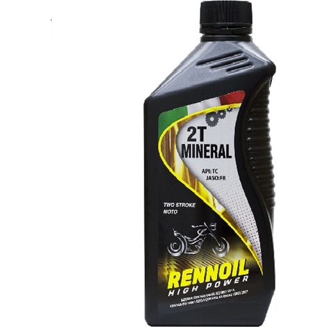 TRADE SHOP - Olio Motore Lubrificante Miscela Per Motorini Moto A Due Tempi Rennoil High Power 2t - (1/2)