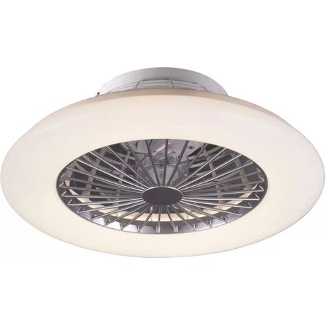ventilatore da soffitto "stralsund" con led incluso ø50 cm, 30w
