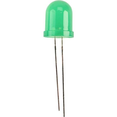 Kingbright LED vert rond 10 mm 60 mcd 30 ° 25 mA 2.2 V C664762