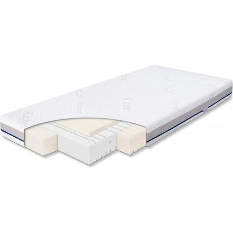 Materasso per culla Rucken Stabil con lattice 120x60 cm schiuma H2→H3, lattice H2 (1/5)