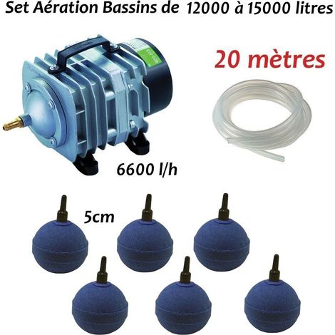 Set aération bassin de jardin de 12000 à 15000 l + aérateur (1/5)
