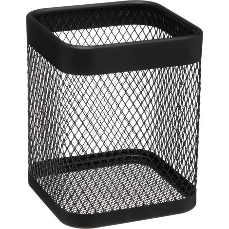 Vaso portautensili in metallo mayaj nero  - 5five