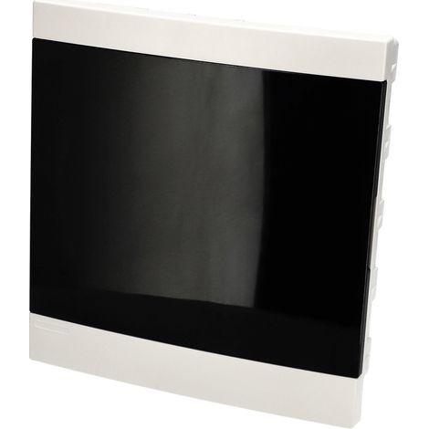Tableau électrique encastré 24 modules (2x12) blanc porte fumée EDO777847 EDO Technic