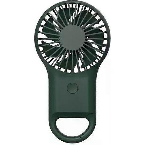 Ventilateur portable compact à 360° avec trois vitesses, mini ventilateur de poche USB. (1/4)