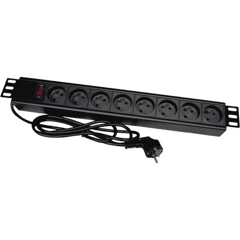 ALAN - 48,30 CM SOCKET TEC 19 - 8 X 230 V AB SCHLIESSEN 3 M. PZ081U3M (1/2)