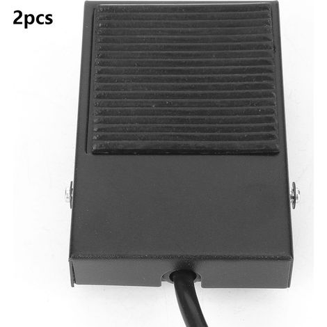Pédale de commande au pied TFS-1, 2 pièces, interrupteur à ressort automatique, câble 24 cm, 250V 10A, contrôleur de pédale auto-réinitialisation (1/3)