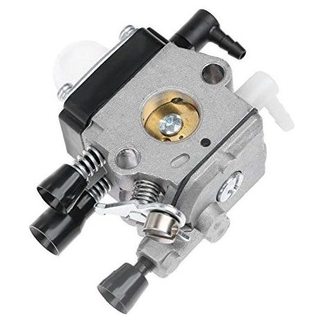 Carburateur de Rechange, Carburateur Stihl HS45, Carburateur Générique Remplaçant Zama C1Q-S186 pour Stihl FS38 HS45 FS45 FS46 FS55 FS55 FS55R KM55R FS74 FS75 FS76 FS80 (1/5)