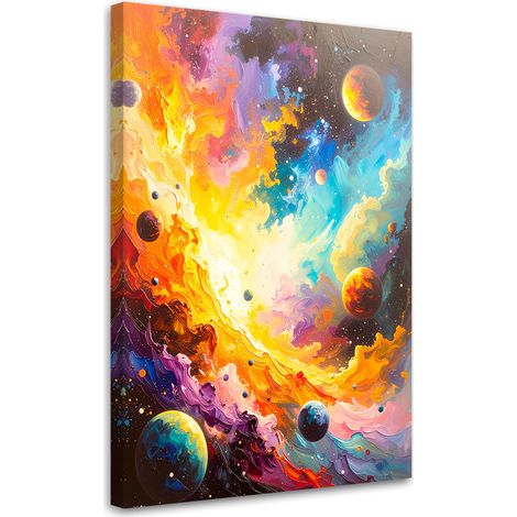 Wandbild Universum Kosmos Planeten 40x60 cm (1/5)