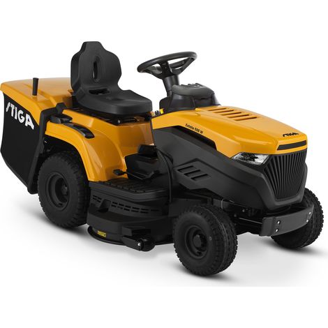 STIGA Estate 598 W : Tracteur tondeuse thermique puissant pour grands jardins (1/5)