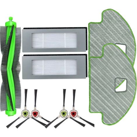 Kit combinado iRobot Roomba R113840 R111840 Filtros Cepillos Paños (1/4)