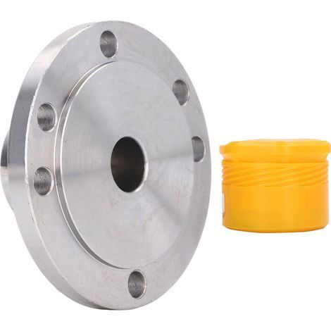 Drehbank-Planscheibe aus Stahl, 100 mm Planscheibe aus hochmanganhaltigem Futter für K11 100 K12 K72 19 mm (1/5)