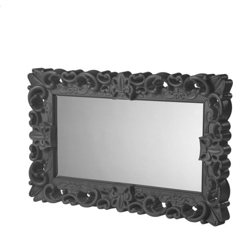 Mirror of Love  Grigio elefante - Medio  specchio di design originale Slide colorato moderno barocco camera ingresso sala da pranzo salotto
