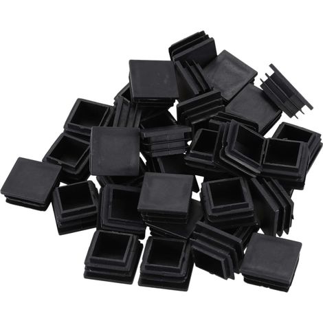 de meuble en plastique 30 x 30 mm noir (1/5)