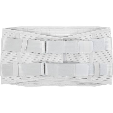 Ceinture de compression en acier pour le maintien lombaire, ceinture de soutien ajustable pour le fitness (taille L). (1/5)