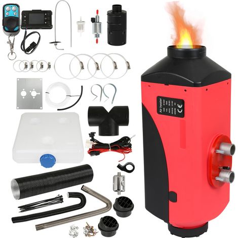 Randaco Riscaldatore ad Aria Diesel, 12V 5KW Riscaldatore Diesel con LCD e Presa d'Aria per Camper, per Camper,Macchine,Camion,Barche,Autobus, Sicuro e Caldo (1/5)