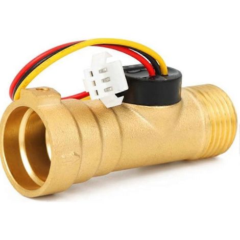 Capteur de débit d'eau pour chauffe-eau instantanés GSWH2, en laiton inoxydable, facile à installer, référence : 3754 (1/5)