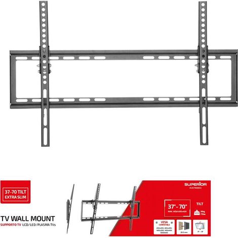SUPPORTO TV 37-70 TILT EXTRA SLIM WALL SUPERIOR (1/2)