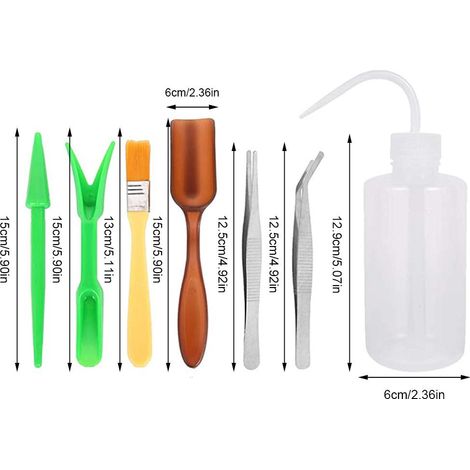 Ensemble d'outils de jardinage miniatures pour la plantation, outil de transplantation pour plantes succulentes. (1/5)