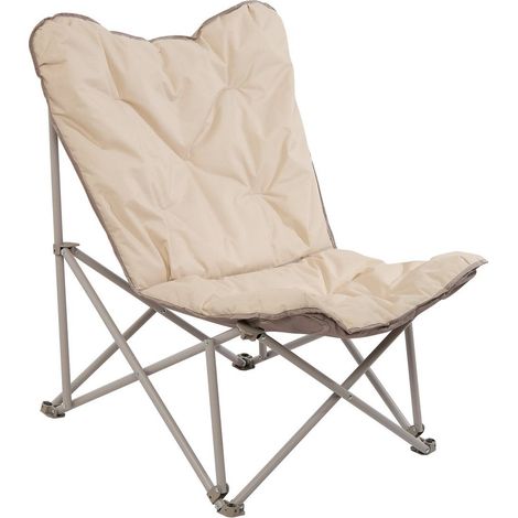 Sedia da campeggio pieghevole beige - 5five