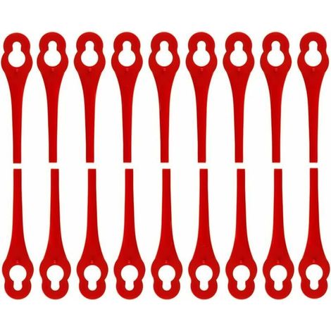 Set mit 100 Ersatzklingen für Florabest Kantenschneider LIDL FRTA 20 A1, FAT 18B2, FAT 18B3 (1/5)
