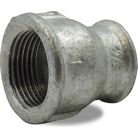 Manchon réduit femelle femelle en fonte malléable galvanisé Ø A: 3/4'' Ø B: 1/2'' (1/2)