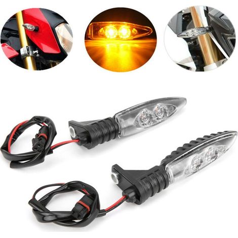 Paar Ersatz-Frontblinker (12 V) für S1000RR R1200GS F800GS, klare Gläser (1/4)