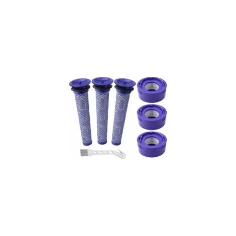ZVD - Filtro de repuesto, filtro trasero del motor y filtro HEPA delantero de repuesto para aspiradora DYSON V7 V8 Dy - 96566101 y 967478 - 01 - Crezuo (1/4)