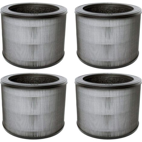 Filtro de aire AllSpares todo en uno (2 uds.) para purificadores de aire compatibles con Winix Zero Compact (Ø210x160mm) (1/3)